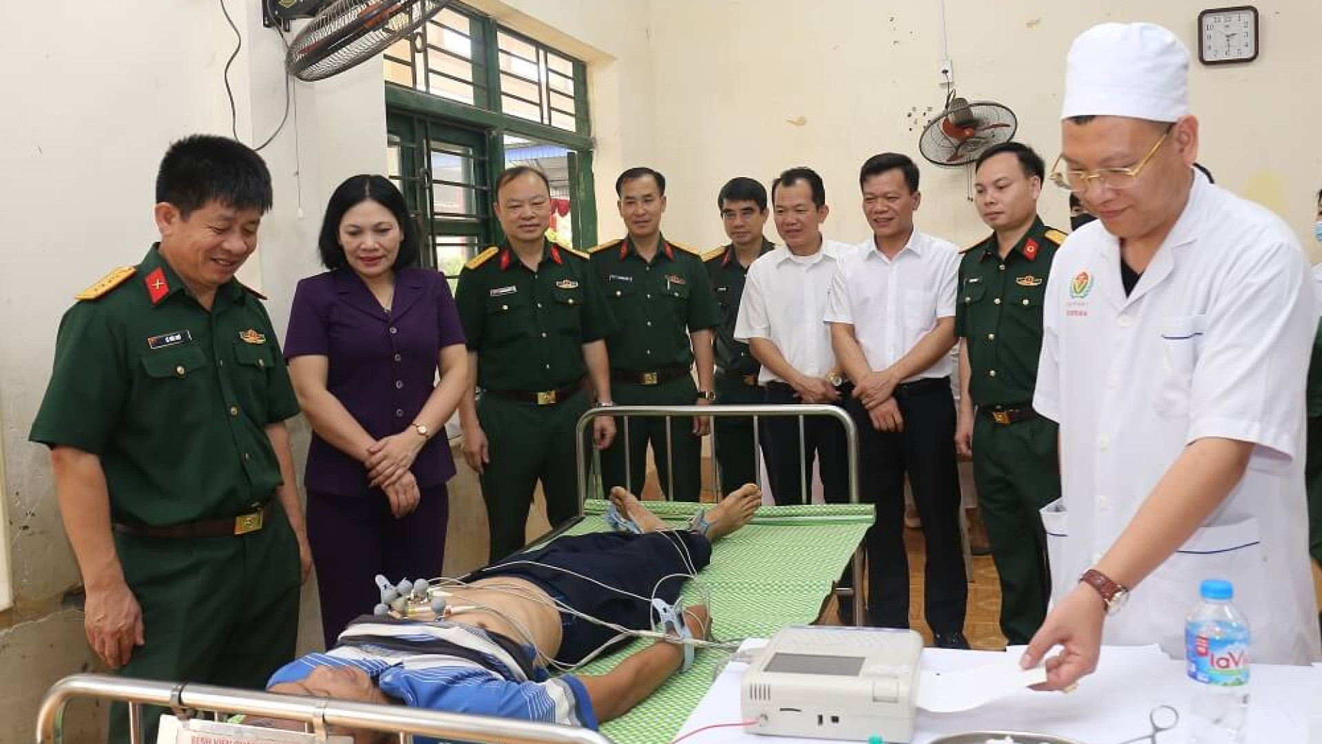 Bệnh viện Quân y 7 khám bệnh, cấp thuốc miễn phí cho đối tượng chính sách trên địa bàn tỉnh Thái Nguyên