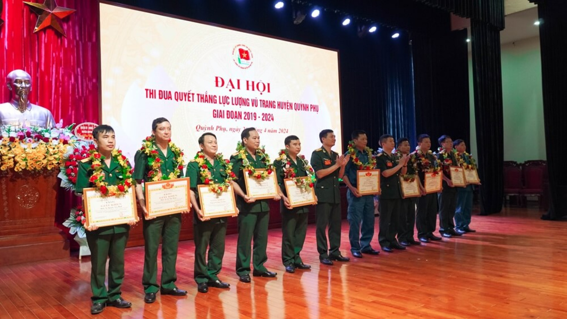 Đại hội thi đua Quyết thắng LLVT huyện Quỳnh Phụ giai đoạn 2019-2024