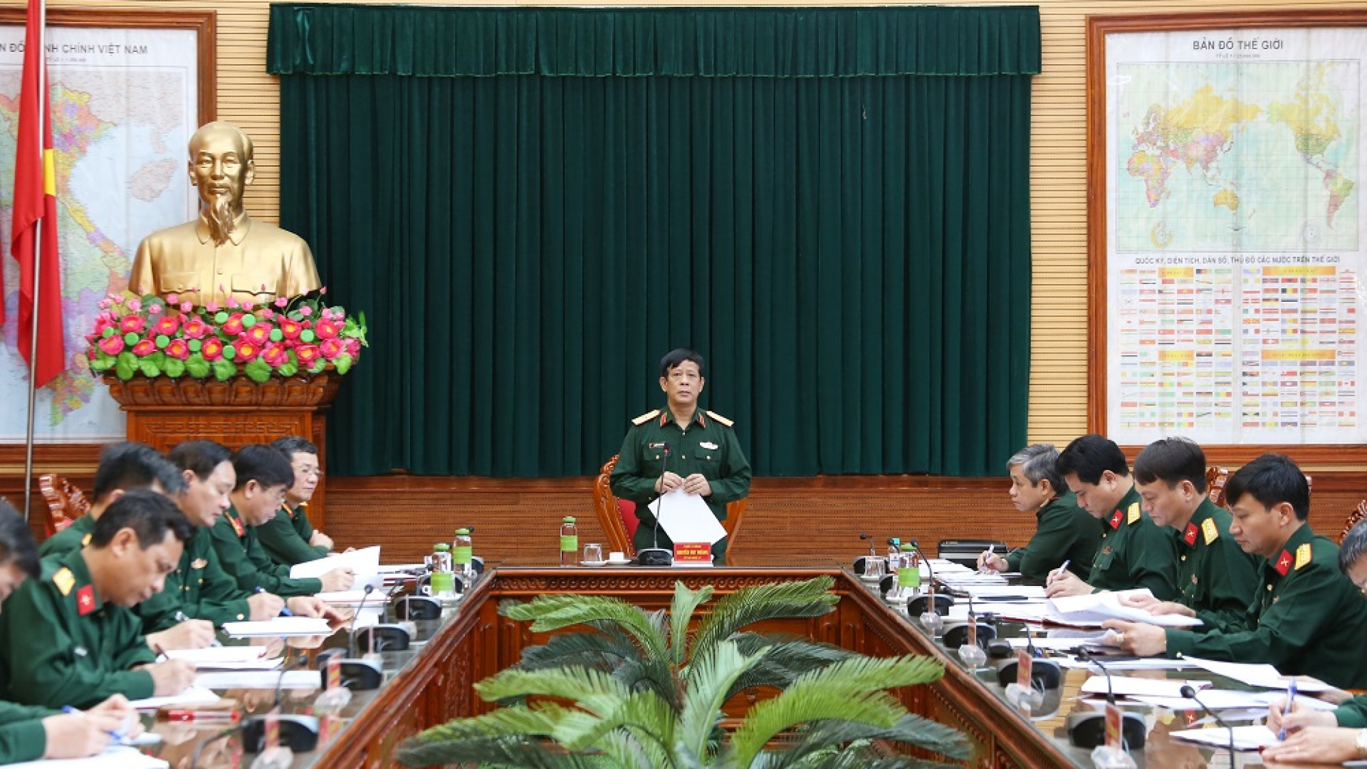 Đảng ủy Cục Chính trị Quân khu sơ kết 3 năm thực hiện Kết luận số 01 của Bộ Chính trị, 2 năm thực hiện Nghị quyết số 847 của Quân ủy Trung ương