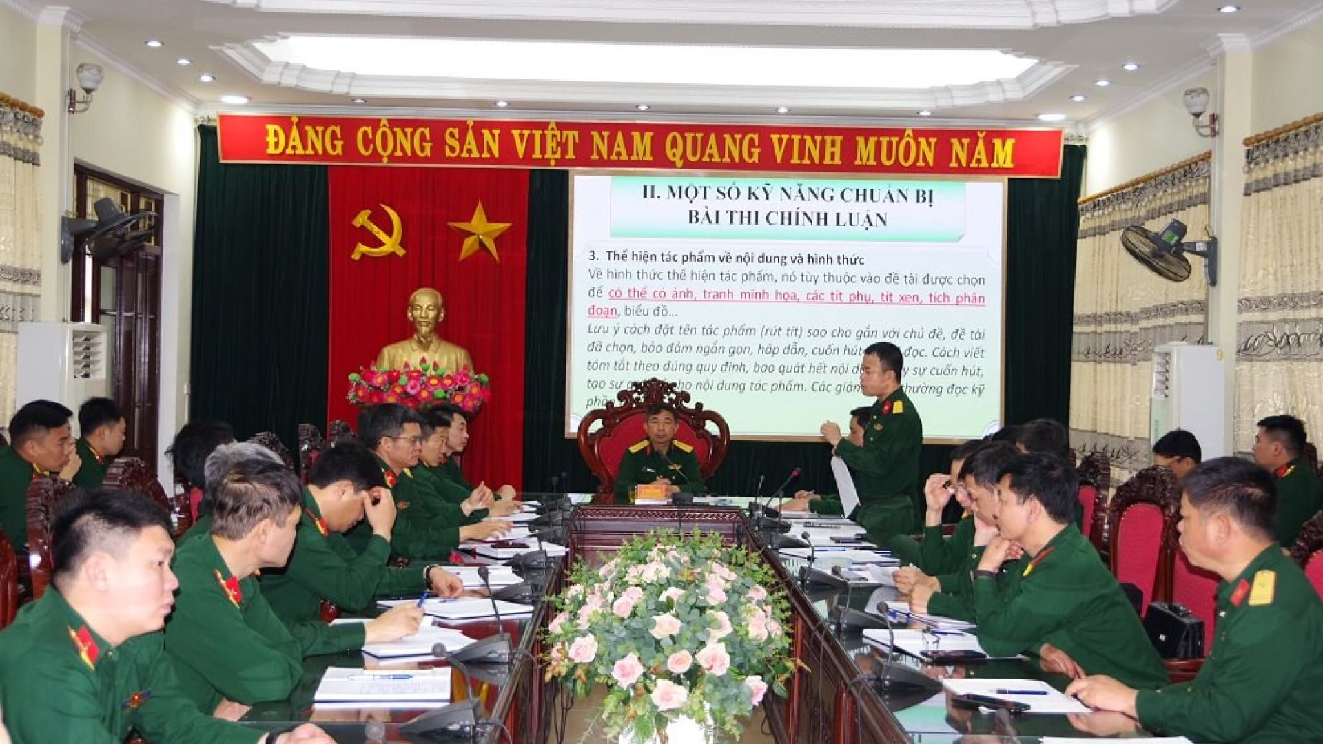 Bộ CHQS tỉnh Nam Định triển khai tham gia Cuộc thi chính luận bảo vệ nền tảng tư tưởng của Đảng lần thứ 4 năm 2024