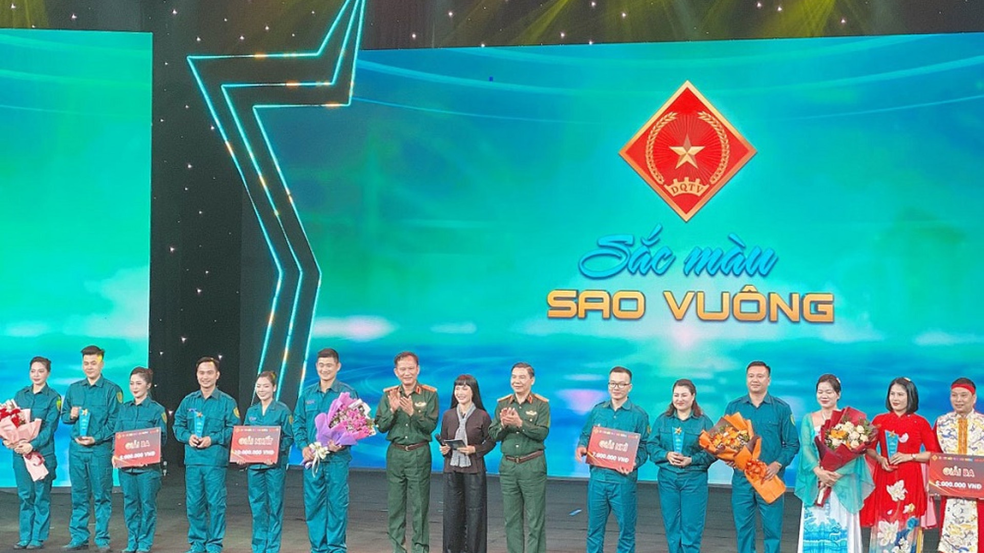 Bộ CHQS tỉnh Quảng Ninh giành giải Nhì trong chương trình Gameshow “Sắc màu sao vuông”