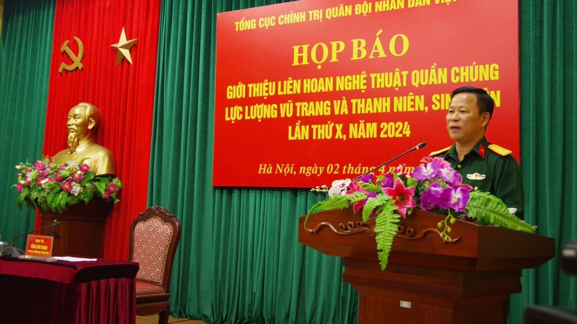 Tổng cục Chính trị QĐND Việt Nam họp báo giới thiệu Liên hoan nghệ thuật quần chúng LLVT và thanh niên, sinh viên lần thứ X, năm 2024