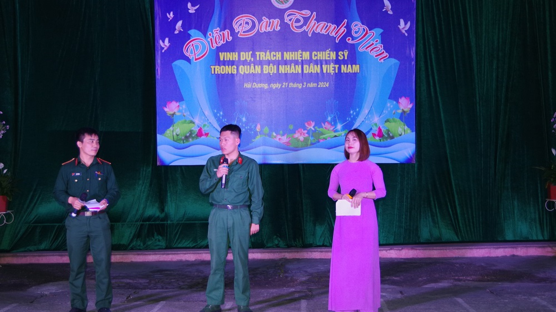 Chi đoàn Đại đội 5, Đoàn cơ sở Tiểu đoàn 3 (Trường Quân sự Quân khu): Tổ chức diễn đàn thanh niên “Vinh dự, trách nhiệm chiến sỹ trong Quân đội nhân dân Việt Nam”