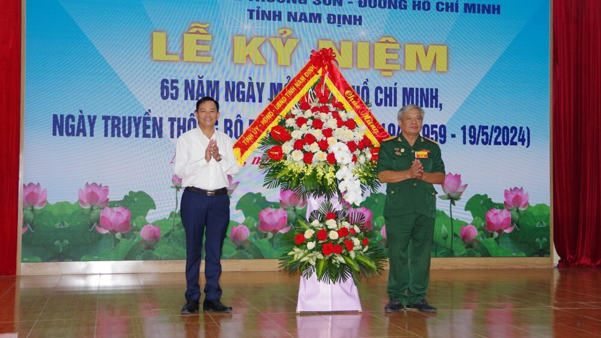 Hội truyền thống Bộ đội Trường Sơn tỉnh Nam Định kỷ niệm 65 năm Ngày truyền thống