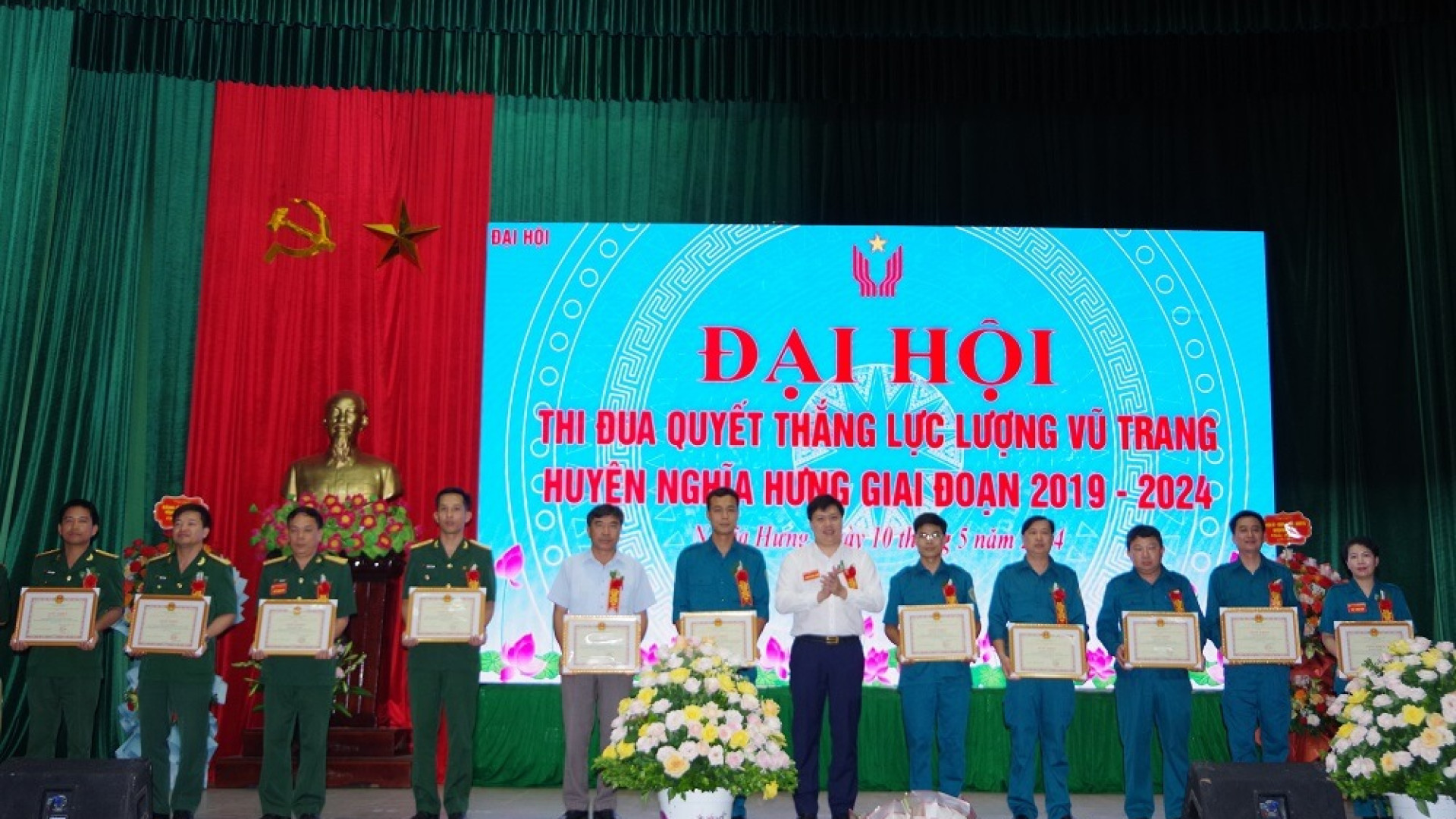 Đại hội Thi đua Quyết thắng LLVT huyện Nghĩa Hưng giai đoạn 2019-2024