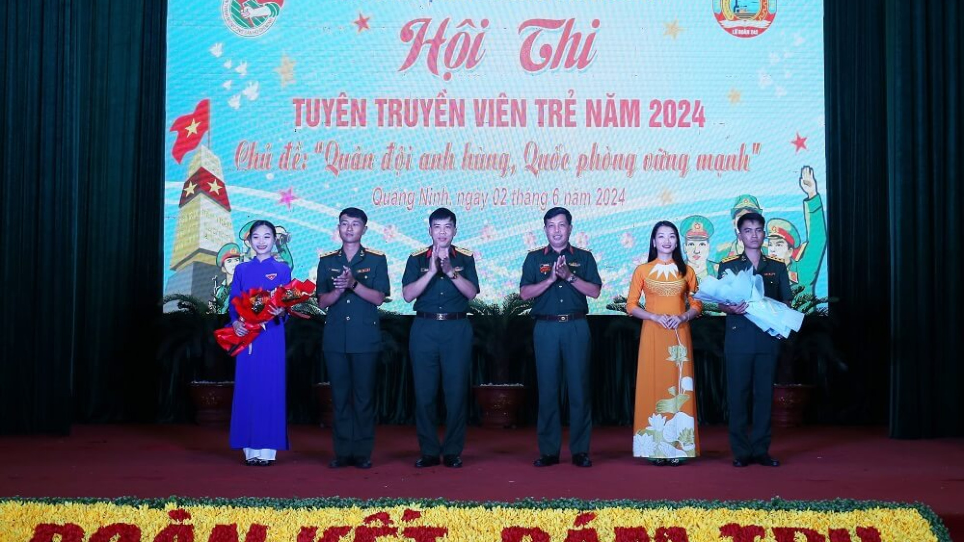 Lữ đoàn 242 thi tuyên truyền viên trẻ năm 2024