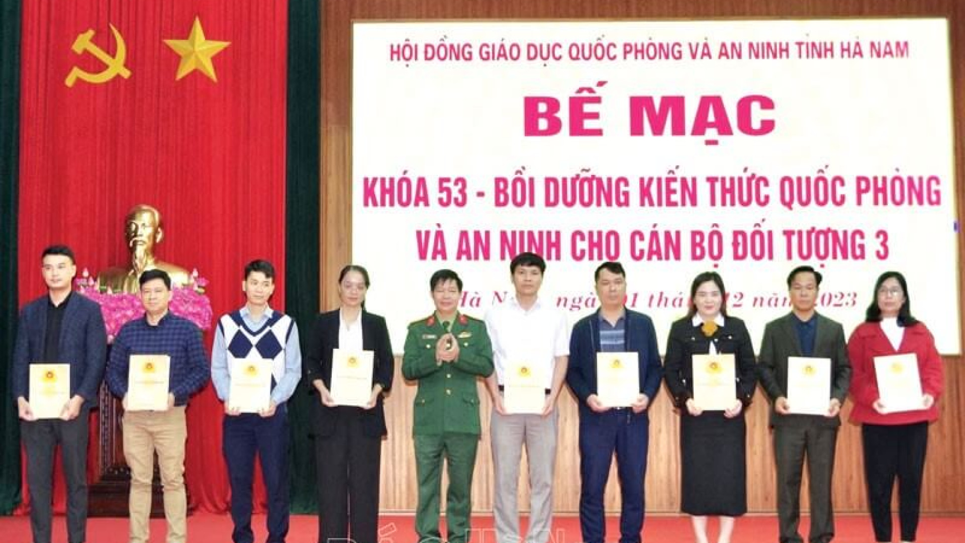 Bộ CHQS tỉnh Hà Nam: Chủ động đổi mới nội dung, phương pháp giáo dục, bồi dưỡng kiến thức quốc phòng và an ninh