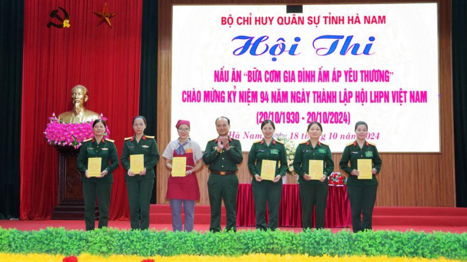 Bộ CHQS tỉnh Hà Nam: Hội thi nấu ăn 