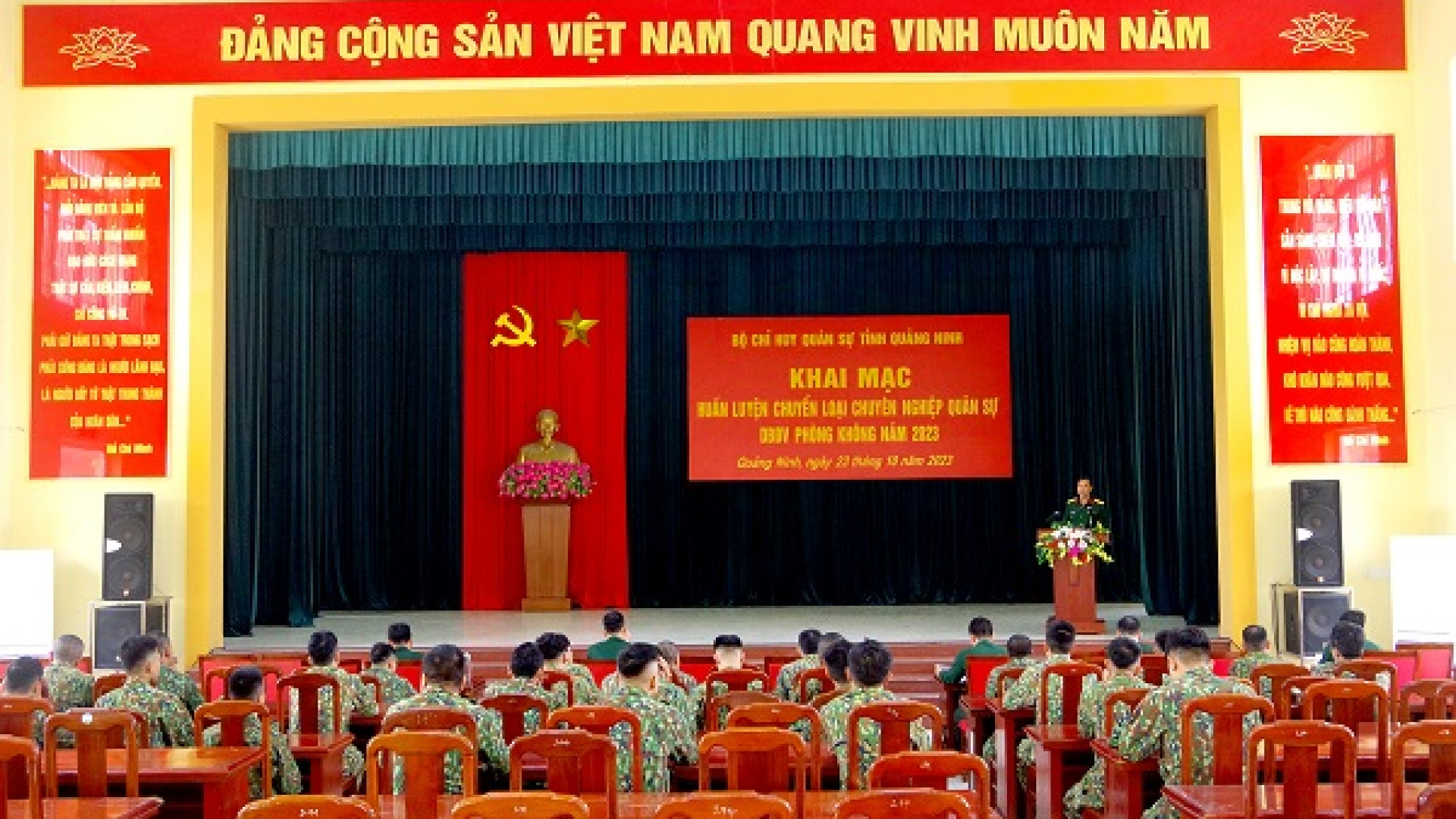 Bộ CHQS tỉnh Quảng Ninh: Khai mạc huấn luyện chuyển loại quân sự DBĐV phòng không năm 2023