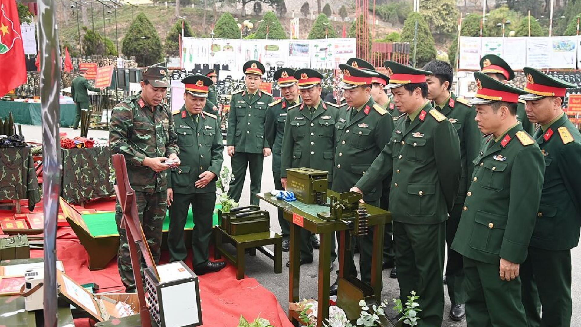 Bộ CHQS tỉnh Quảng Ninh: Hội thi công tác chuẩn bị huấn luyện năm 2024