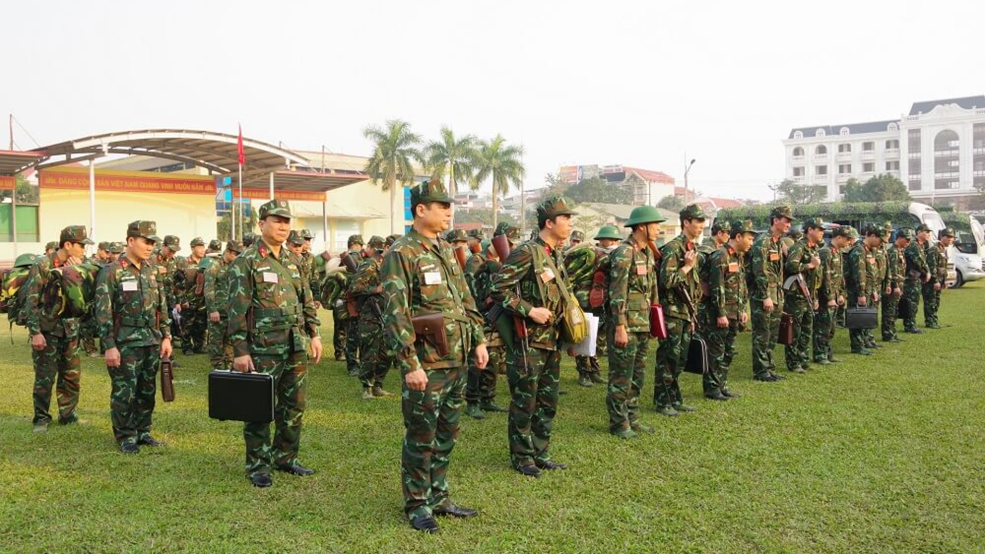 Bộ CHQS tỉnh Hà Nam hoàn thành luyện tập chuyển trạng thái SSCĐ năm 2024