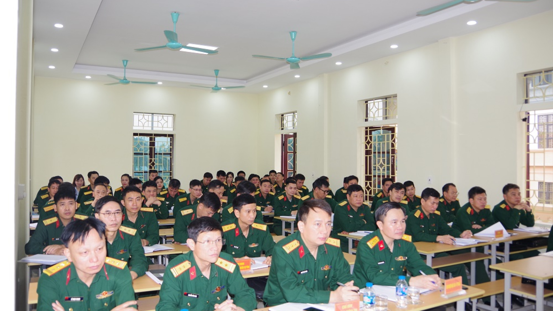 Bộ CHQS tỉnh Nam Định tập huấn công tác hậu cần, kỹ thuật