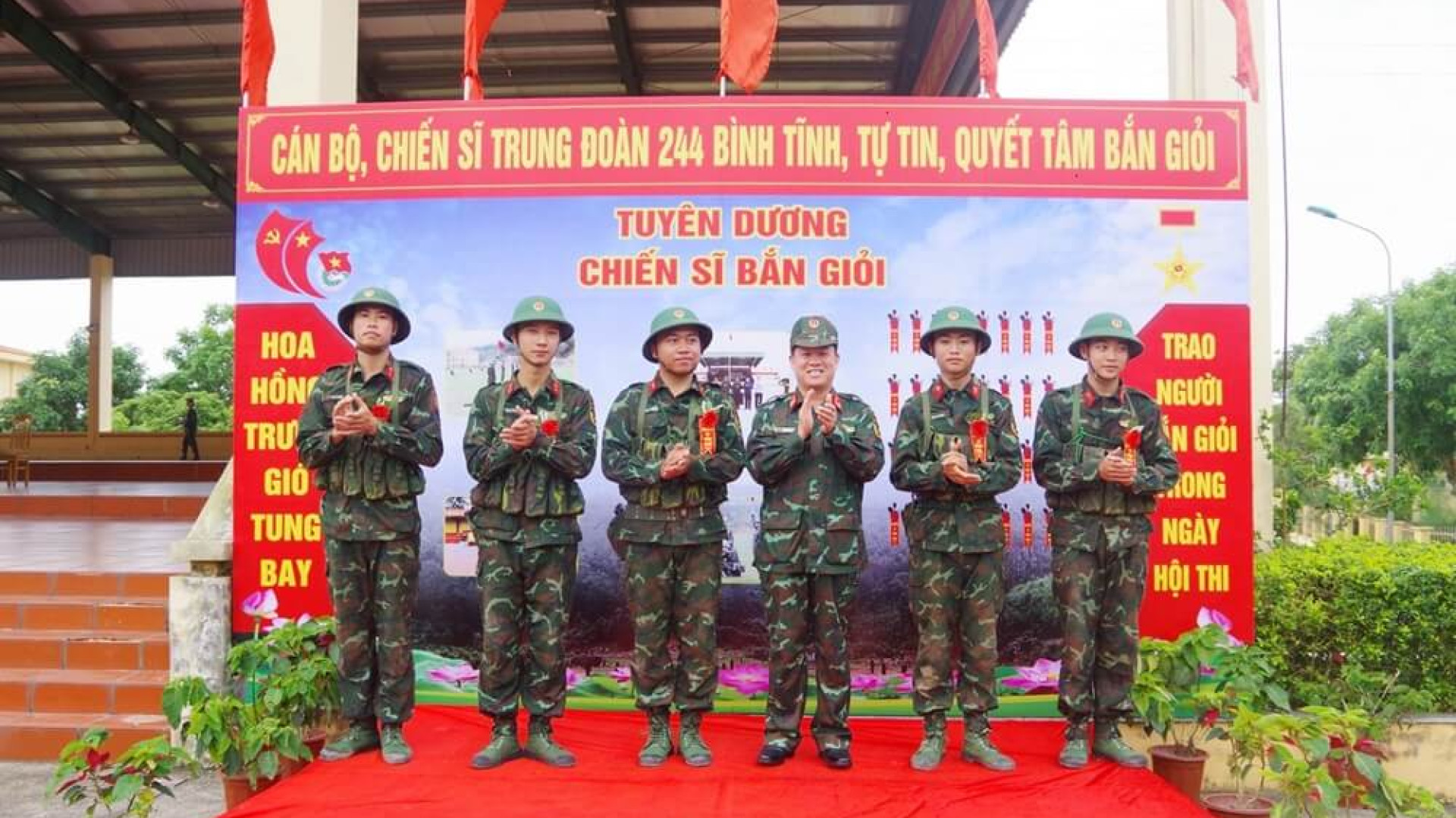 Trung đoàn 244 hoàn thành kiểm tra “3 tiếng nổ” đối với chiến sĩ mới năm 2024