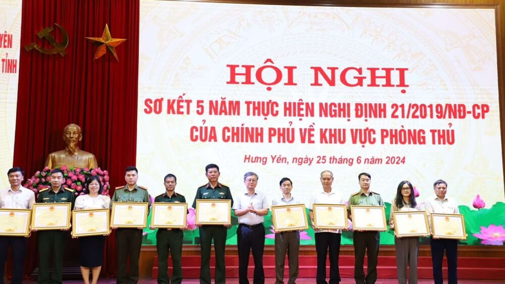 Hưng Yên sơ kết 5 năm thực hiện Nghị định số 21 của Chính phủ về khu vực phòng thủ