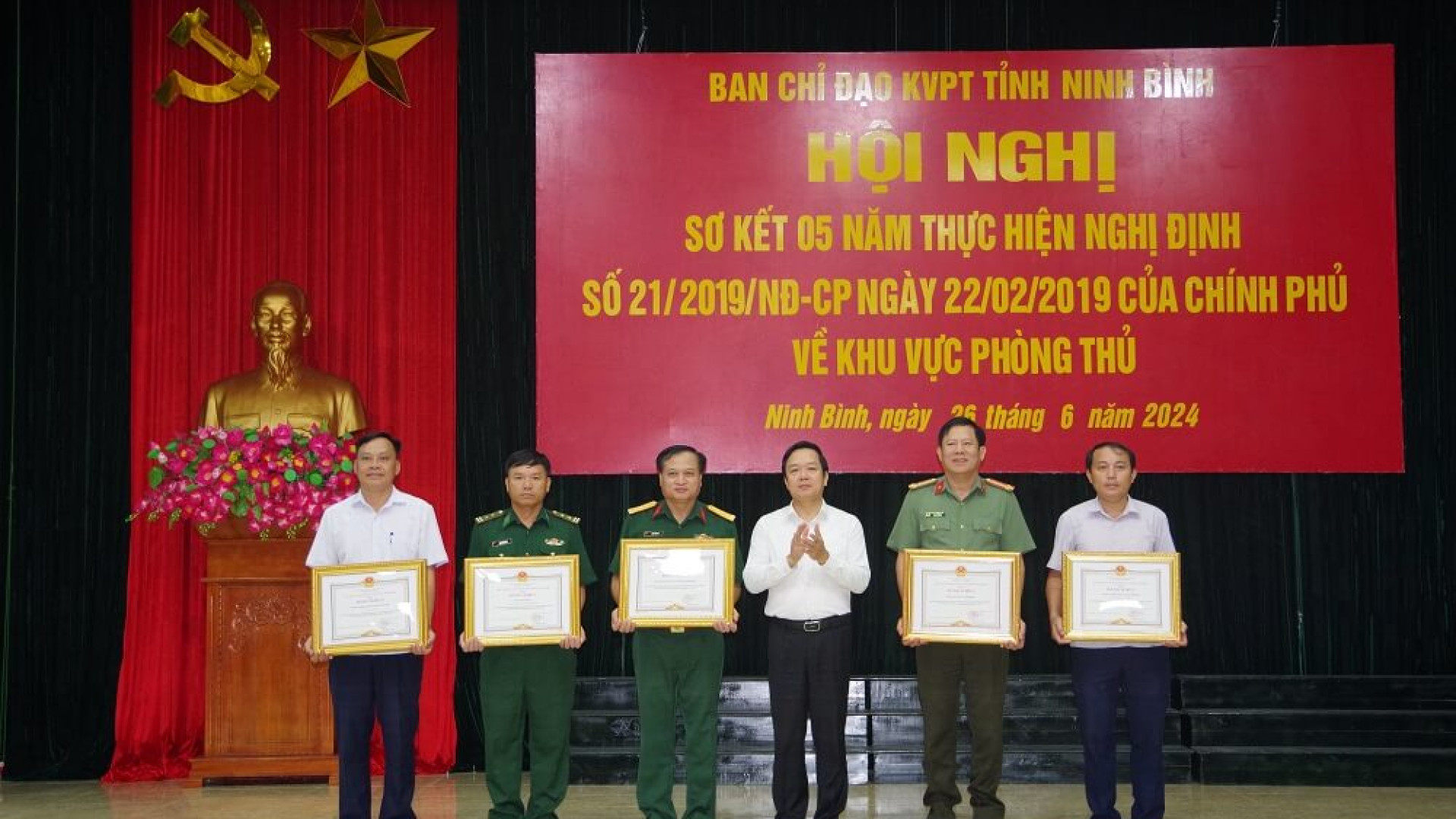 Ninh Bình sơ kết 5 năm thực hiện Nghị định 21 của Chính phủ về khu vực phòng thủ