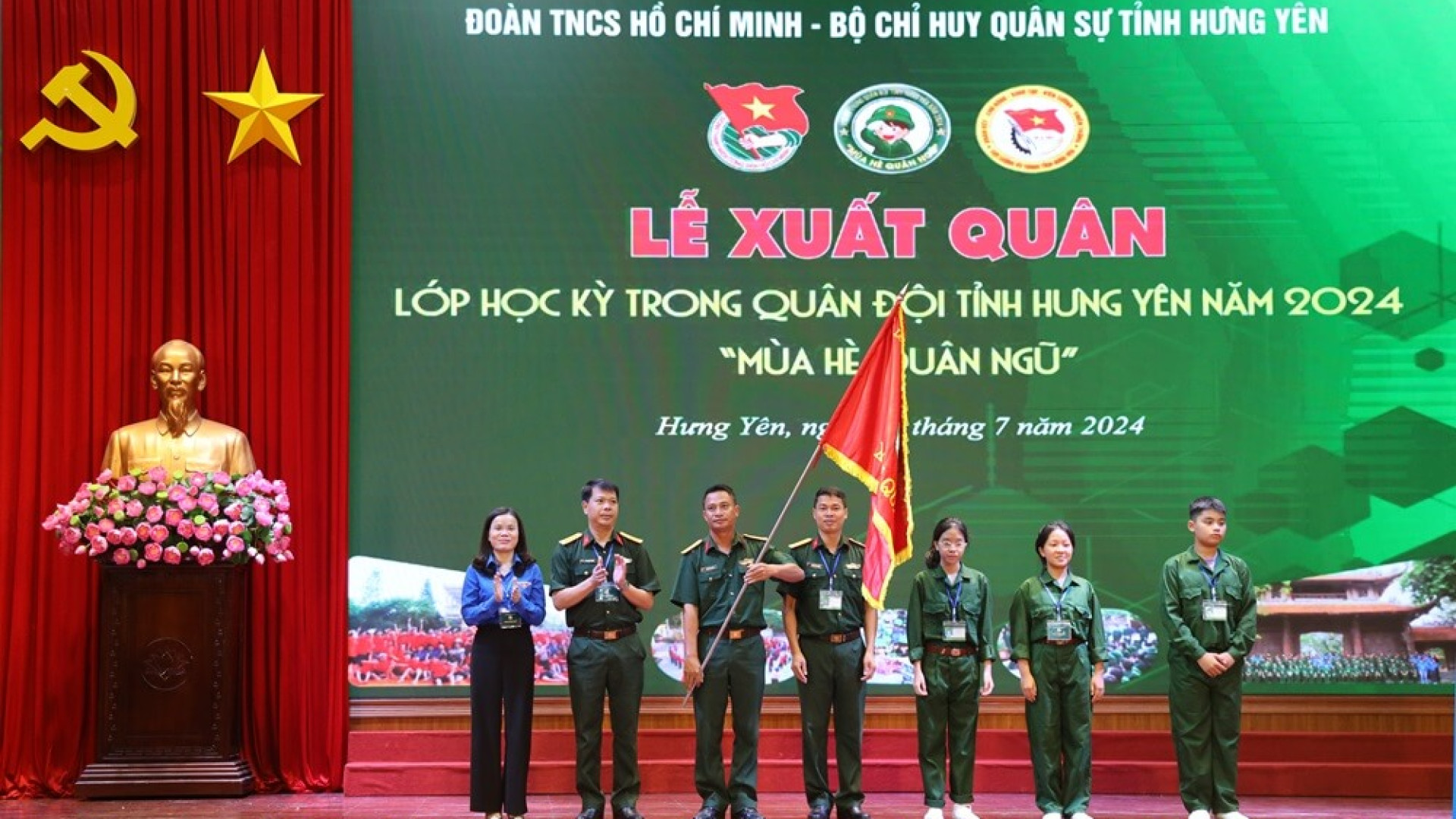 Hưng Yên tổ chức xuất quân lớp “Học kỳ Quân đội” năm 2024