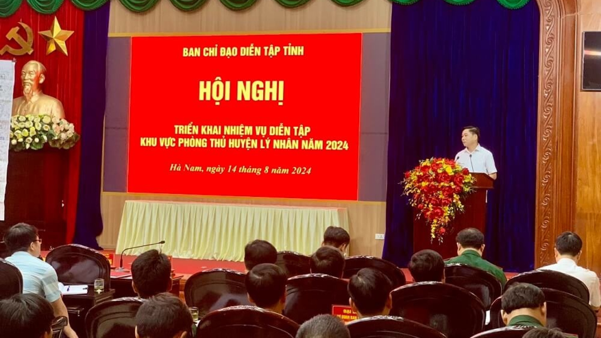 Hà Nam triển khai nhiệm vụ diễn tập khu vực phòng thủ huyện Lý Nhân năm 2024