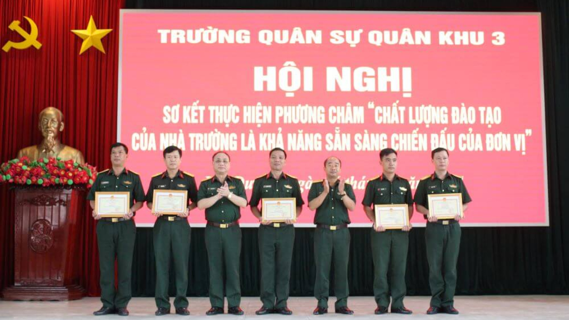 Trường Quân sự Quân khu: Sơ kết thực hiện phương châm “Chất lượng đào tạo của nhà trường là khả năng sẵn sàng chiến đấu của đơn vị”