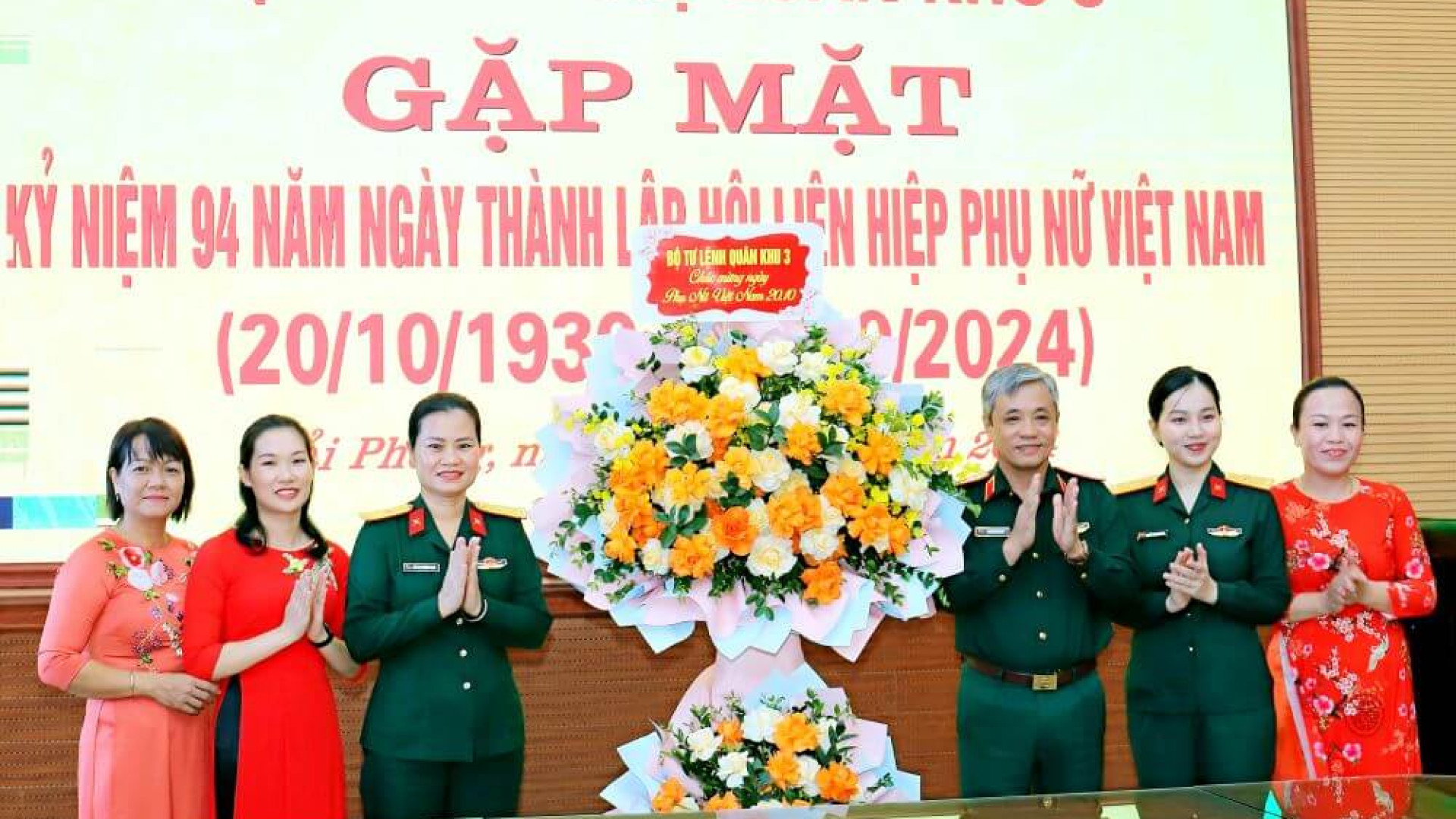 Phụ nữ LLVT Quân khu: Sôi nổi các hoạt động kỷ niệm 94 năm Ngày thành lập Hội Liên hiệp Phụ nữ Việt Nam và ngày Phụ nữ Việt Nam