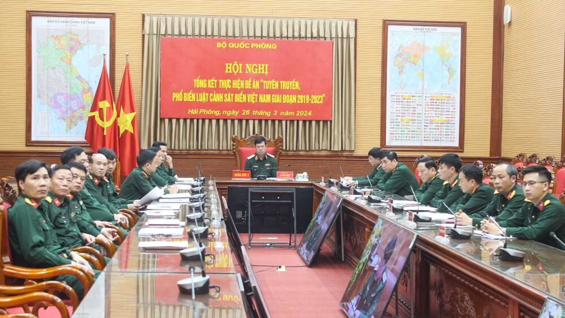Bộ Quốc phòng tổng kết thực hiện Đề án “Tuyên truyền, phổ biến Luật Cảnh sát biển Việt Nam giai đoạn 2019 – 2023”