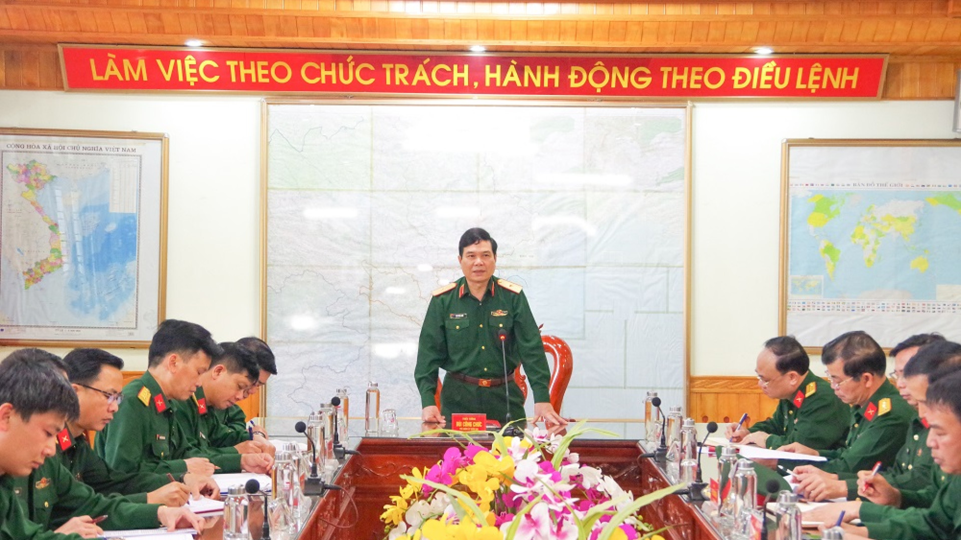 Bộ tư lệnh Quân khu kiểm tra hoạt động công tác đảng, công tác chính trị tại Trường Quân sự Quân khu