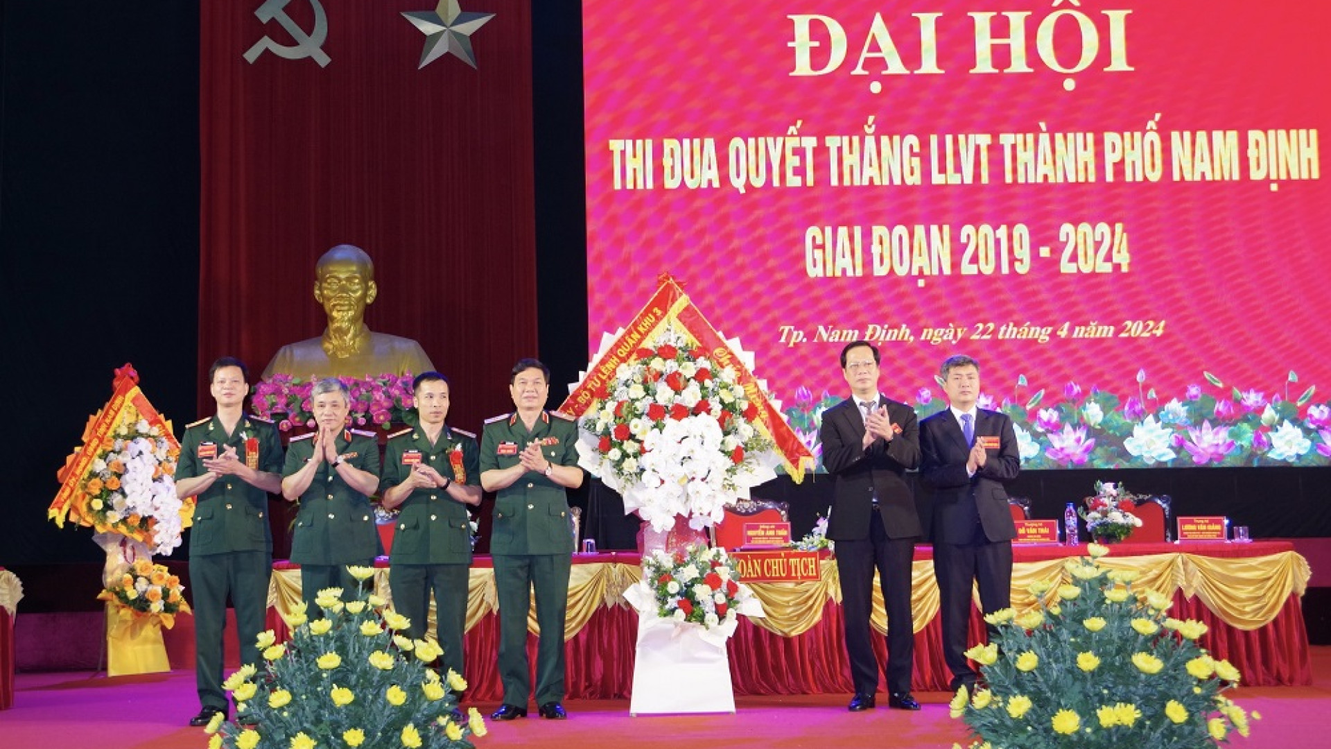 LLVT thành phố Nam Định tổ chức Đại hội thi đua Quyết thắng giai đoạn 2019-2024