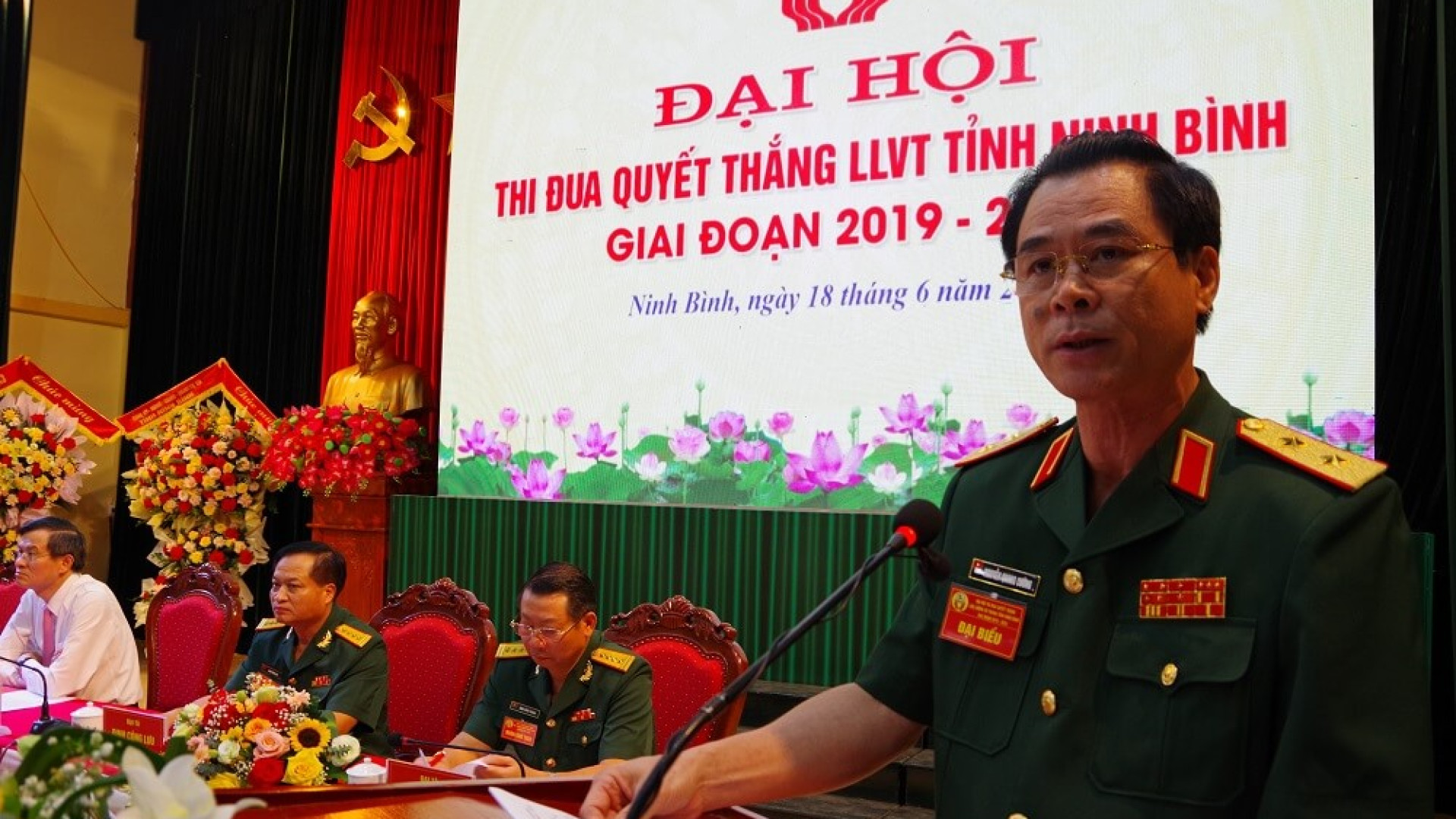 Đại hội Thi đua Quyết thắng LLVT tỉnh Ninh Bình giai đoạn 2019- 2024