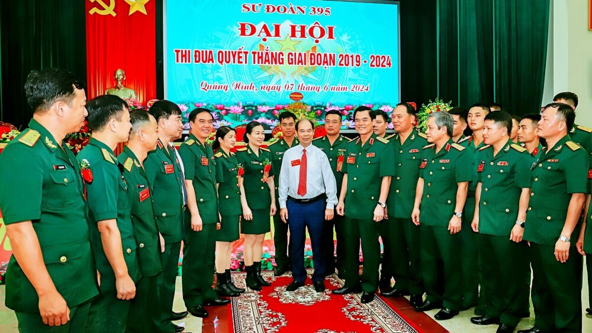 Sư đoàn 395 tổ chức thành công Đại hội Thi đua Quyết thắng giai đoạn 2019- 2024