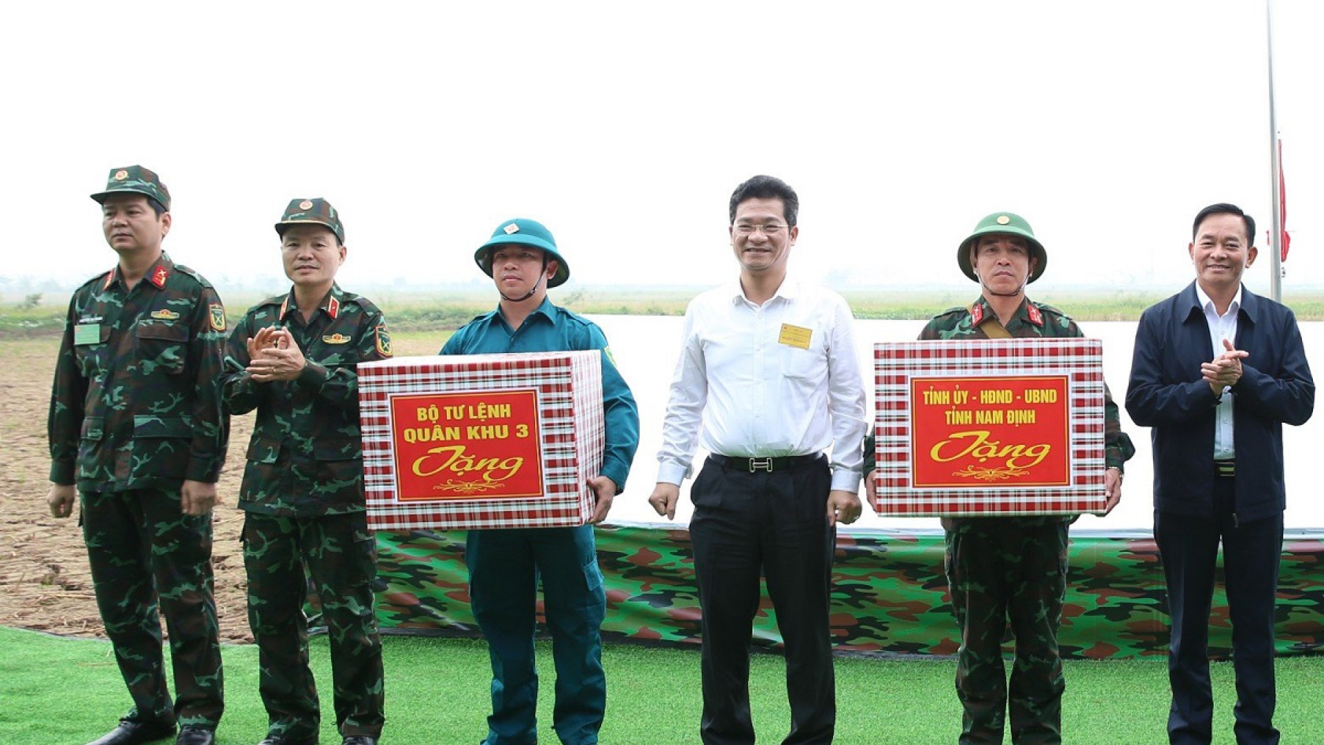 Bộ CHQS tỉnh Nam Định hoàn thành diễn tập chỉ huy - cơ quan 1 bên, 2 cấp