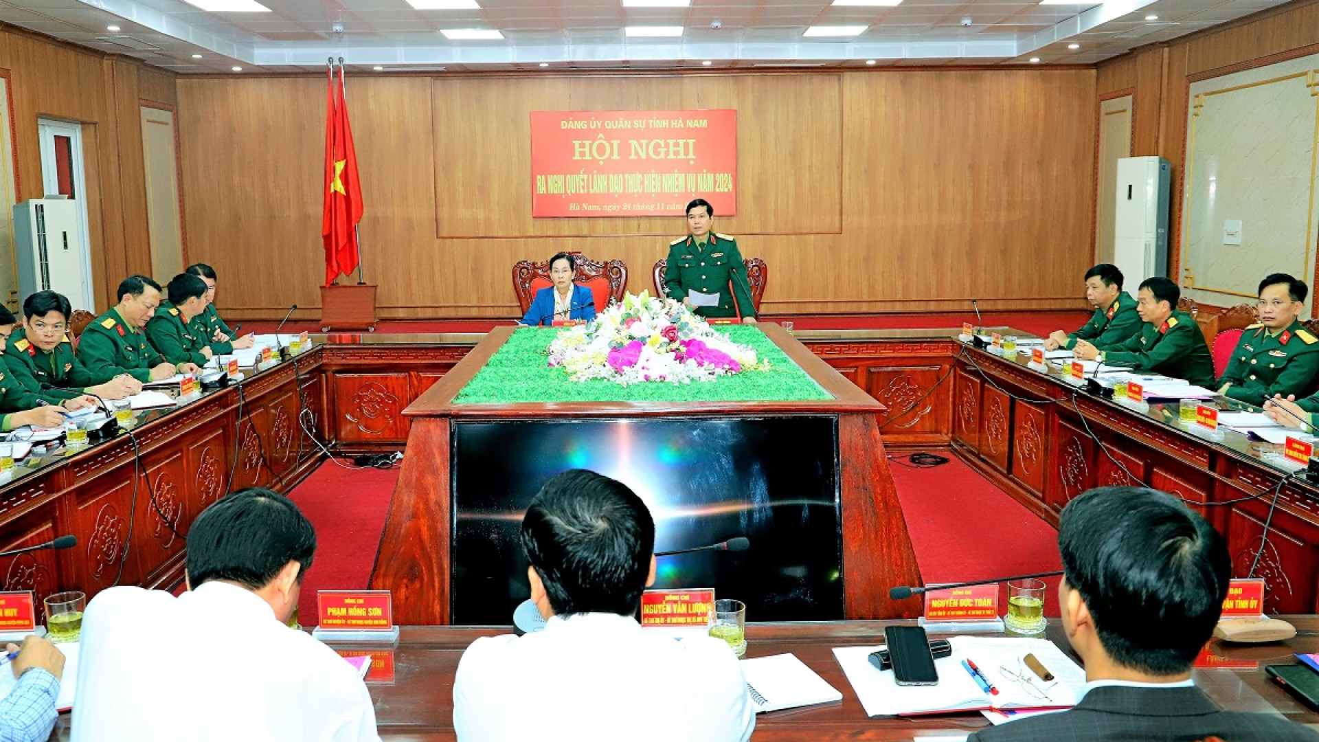 Đảng ủy Quân sự tỉnh Hà Nam ra nghị quyết lãnh đạo thực hiện nhiệm vụ năm 2024