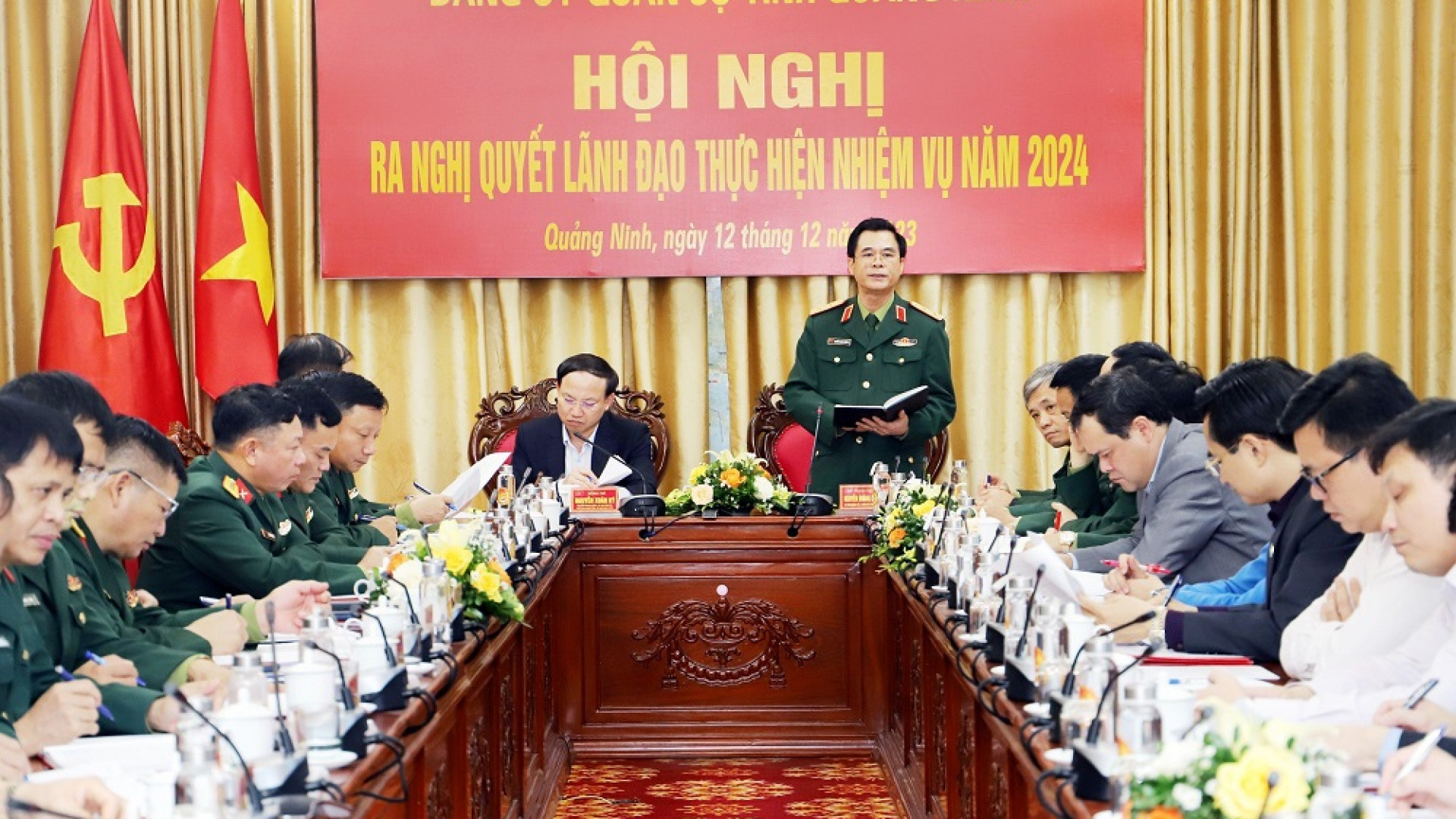 Đảng ủy Quân sự tỉnh Quảng Ninh ra nghị quyết lãnh đạo thực hiện nhiệm vụ năm 2024